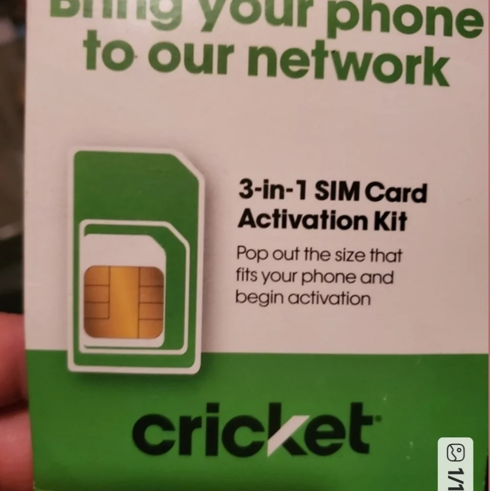 3-in-1 SIM Card Activation Kit - Green